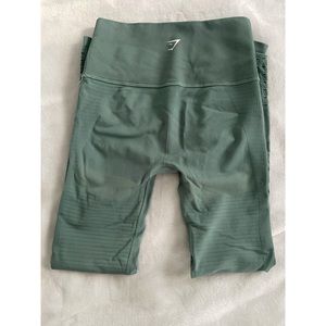 Teal women’s leggings, gym shark size small